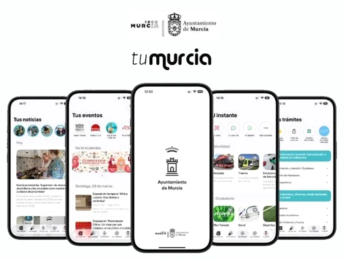 TuMurcia — app en uso